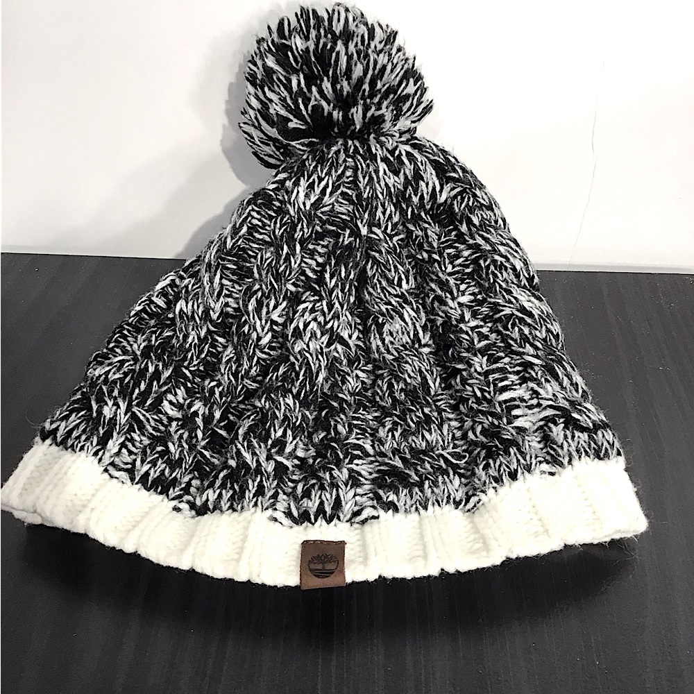 Timberland Woven Acrylic Warm Beanie OS